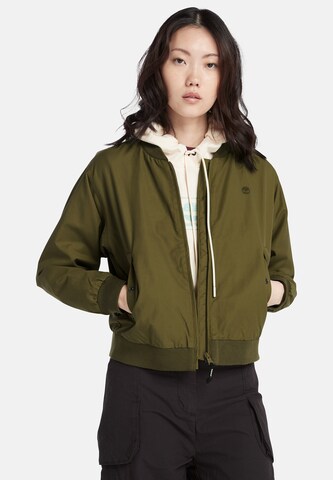 Veste mi-saison TIMBERLAND en vert : devant