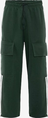 DandaloLoosefit Cargo hlače - zelena boja: prednji dio
