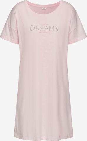 Chemise de nuit s.Oliver en rose : devant