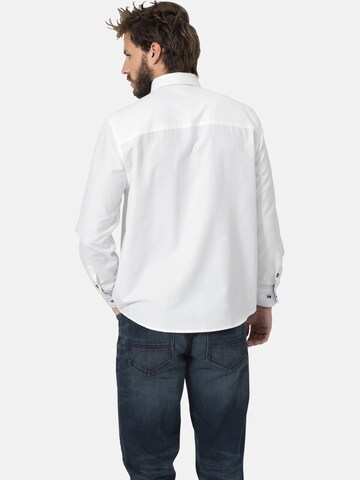 BABISTA Regular fit Button Up Shirt ' Lucidoro ' in White