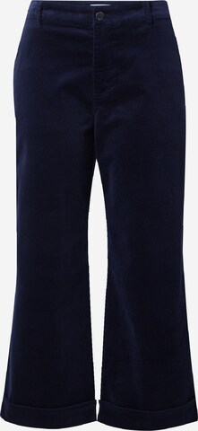 s.Oliver Trousers in Blue: front