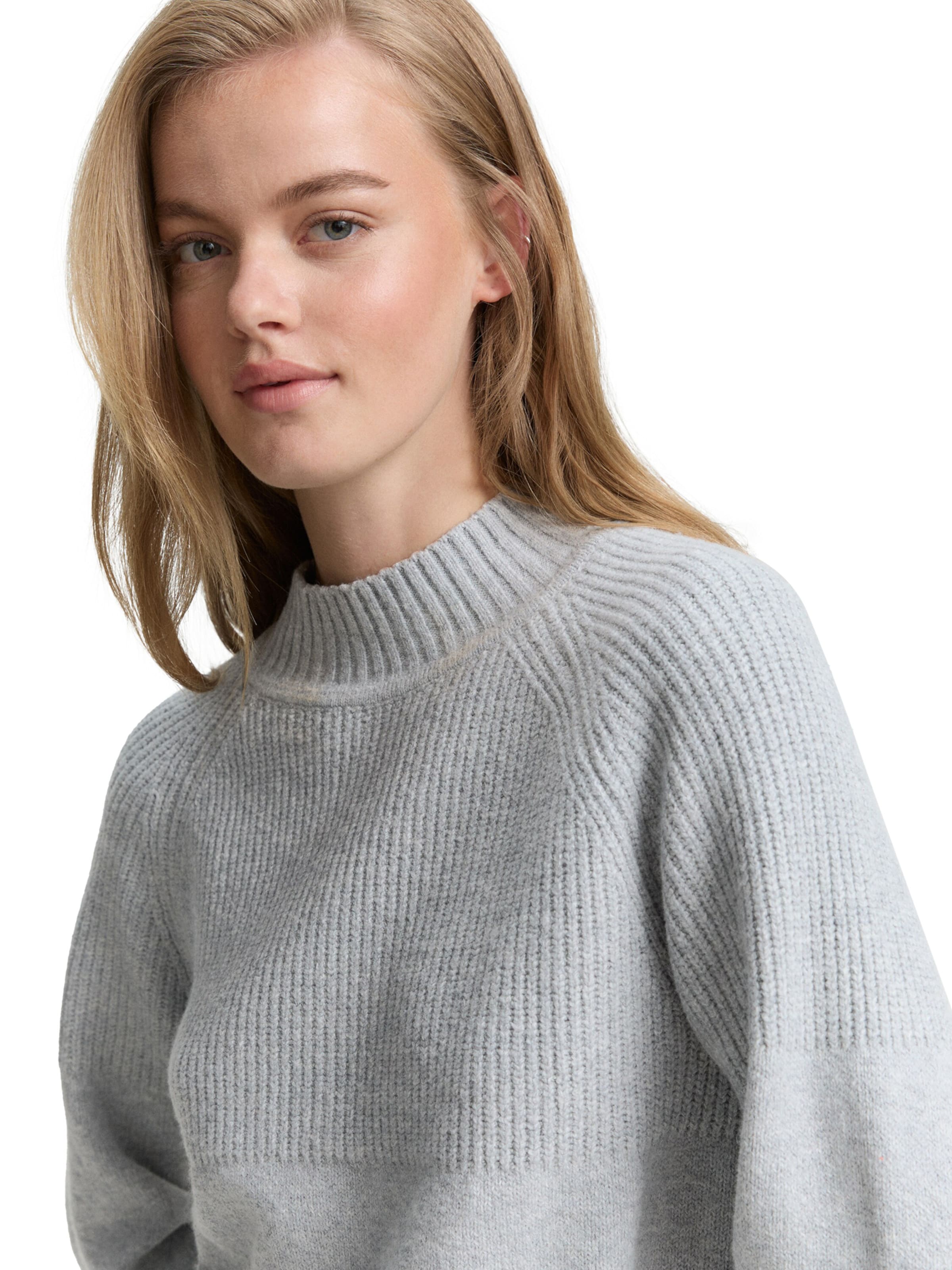 TOM TAILOR DENIM Sukienka z dzianiny w kolorze szary