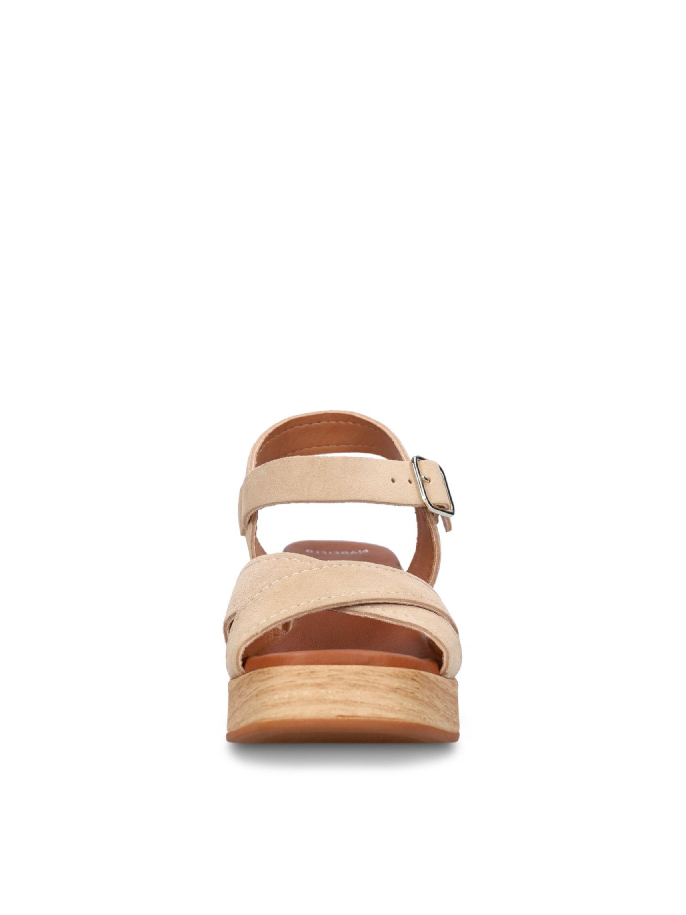 Sandales à lanières MANFIELD en beige