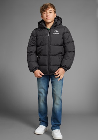 KangaROOS Winter Jacket in Black