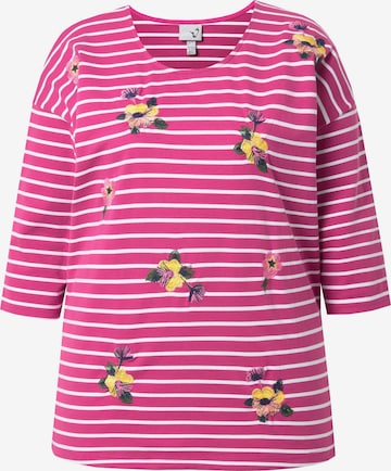 Ulla Popken Shirt in Pink: Vorderseite