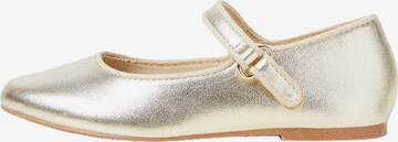 MANGO KIDS Ballerina's 'Mariag' in Goud: voorkant