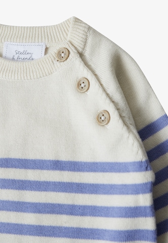Pull-over Stellou & Friends en blanc