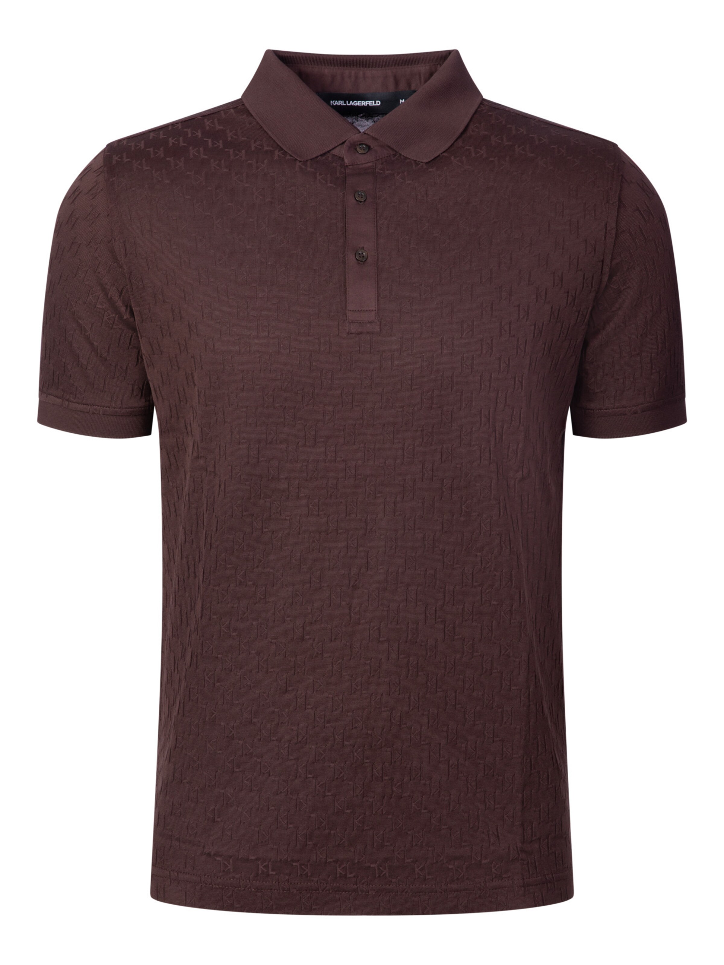 Karl Lagerfeld Shirt in Braun: Vorderseite