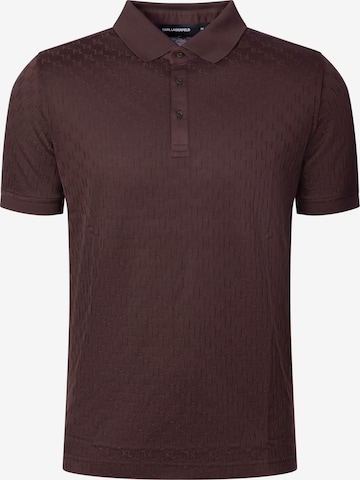 Karl Lagerfeld Shirt in Braun: Vorderseite