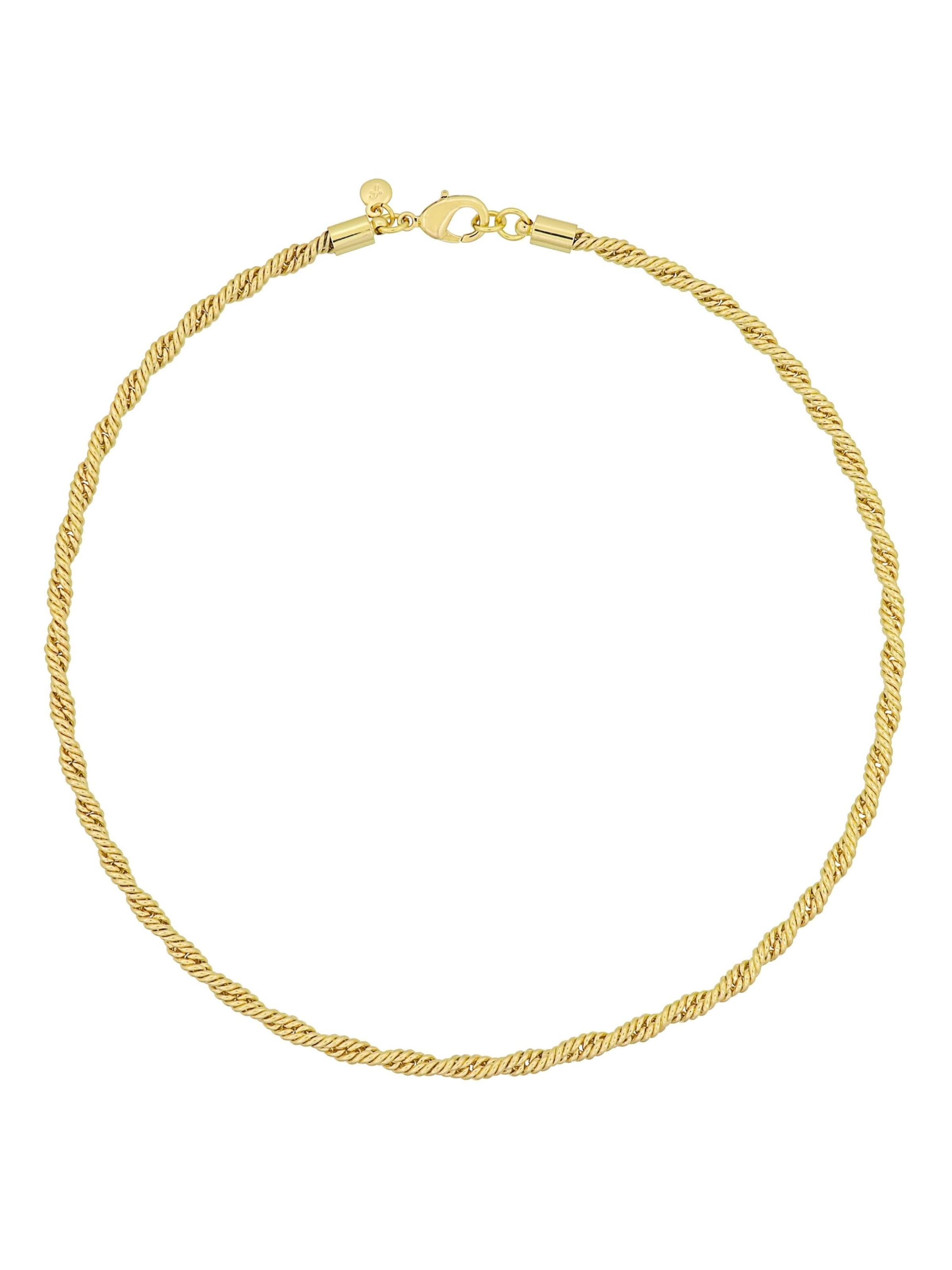 Fashionbox Kette in Gold: Vorderseite