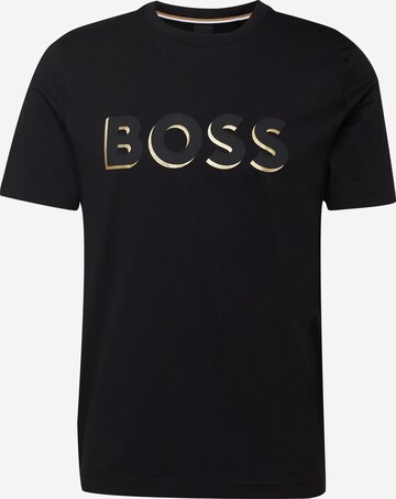 T-Shirt 'Tiburt 339' BOSS en noir : devant