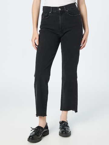 7 for all mankind Regular Jeans 'LOGAN' in Schwarz: predná strana