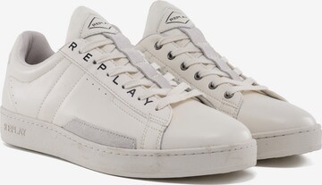 REPLAY Sneakers low i hvit