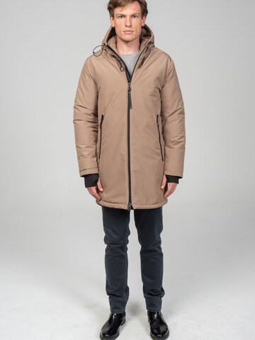 Ron Tomson Winter jacket in Brown