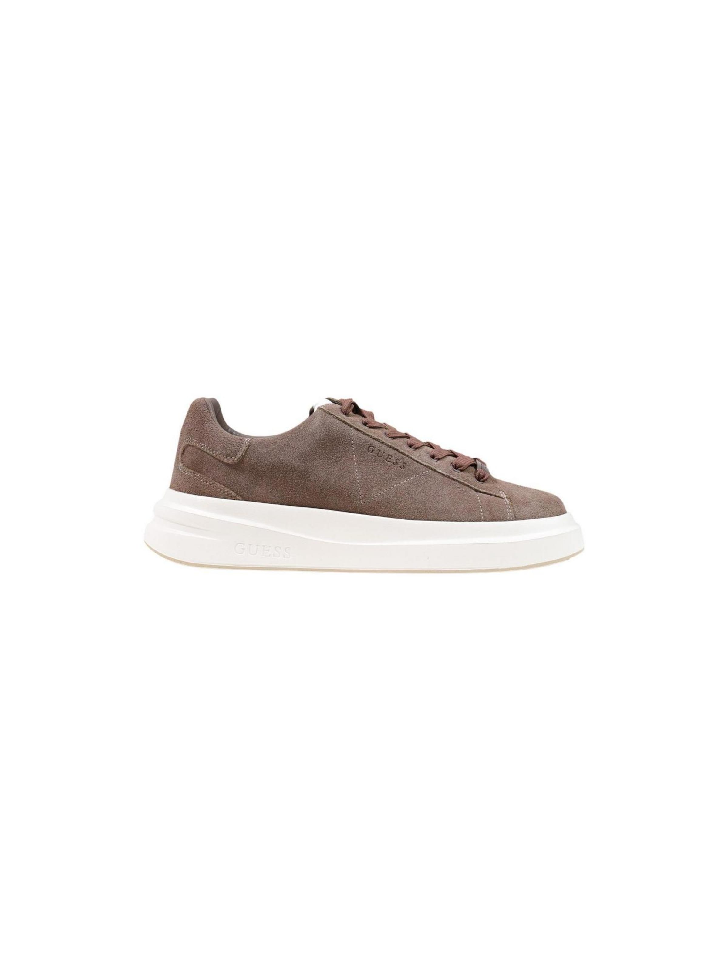 GUESS - Zapatillas deportivas bajas 'ELBA FMFLBA SUE12' en marrón: frente