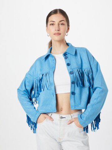 SOMETHINGNEW Between-season jacket 'Nadia' in Blue: front