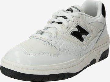 Baskets basses '550' new balance en blanc : devant