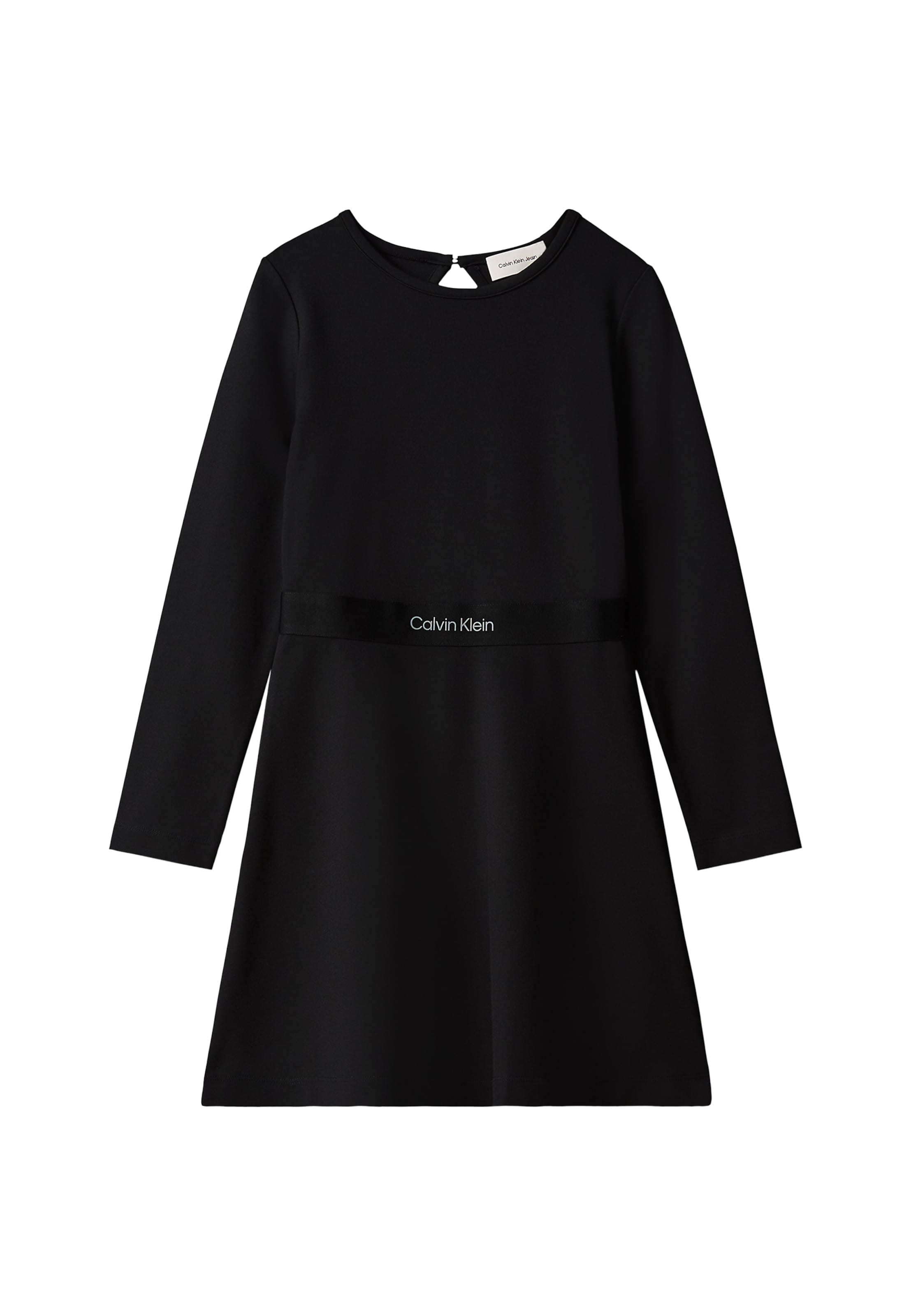 Calvin Klein Jeansregular Haljina 'Punto Milano' - crna boja: prednji dio