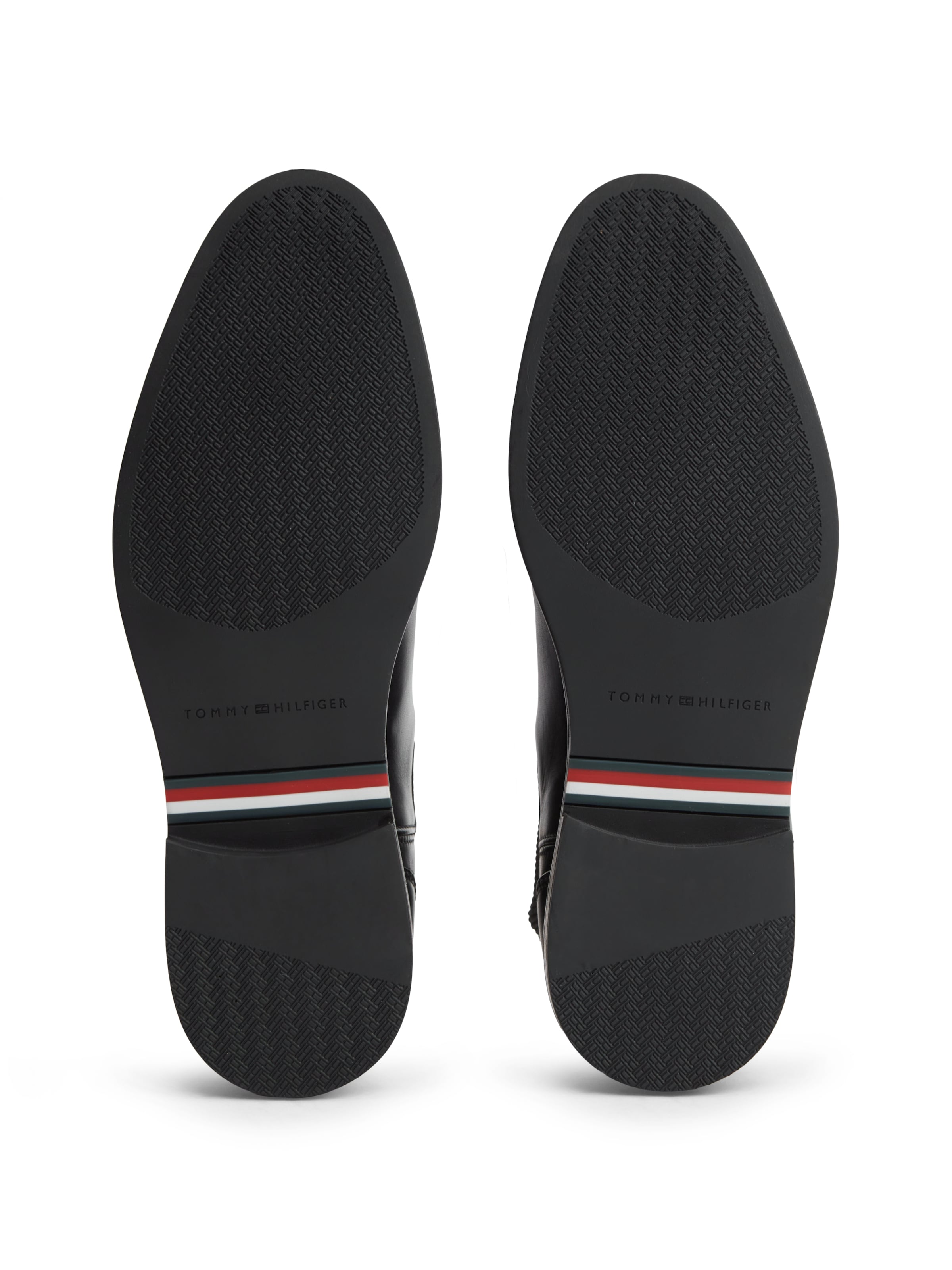 TOMMY HILFIGER Боти Chelsea 'CORPORATE' в черно