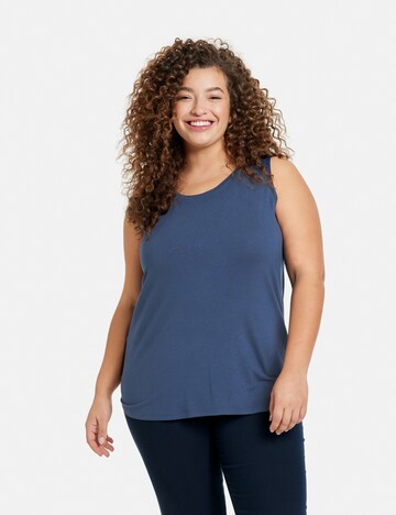 SAMOON Top in Blauw: voorkant