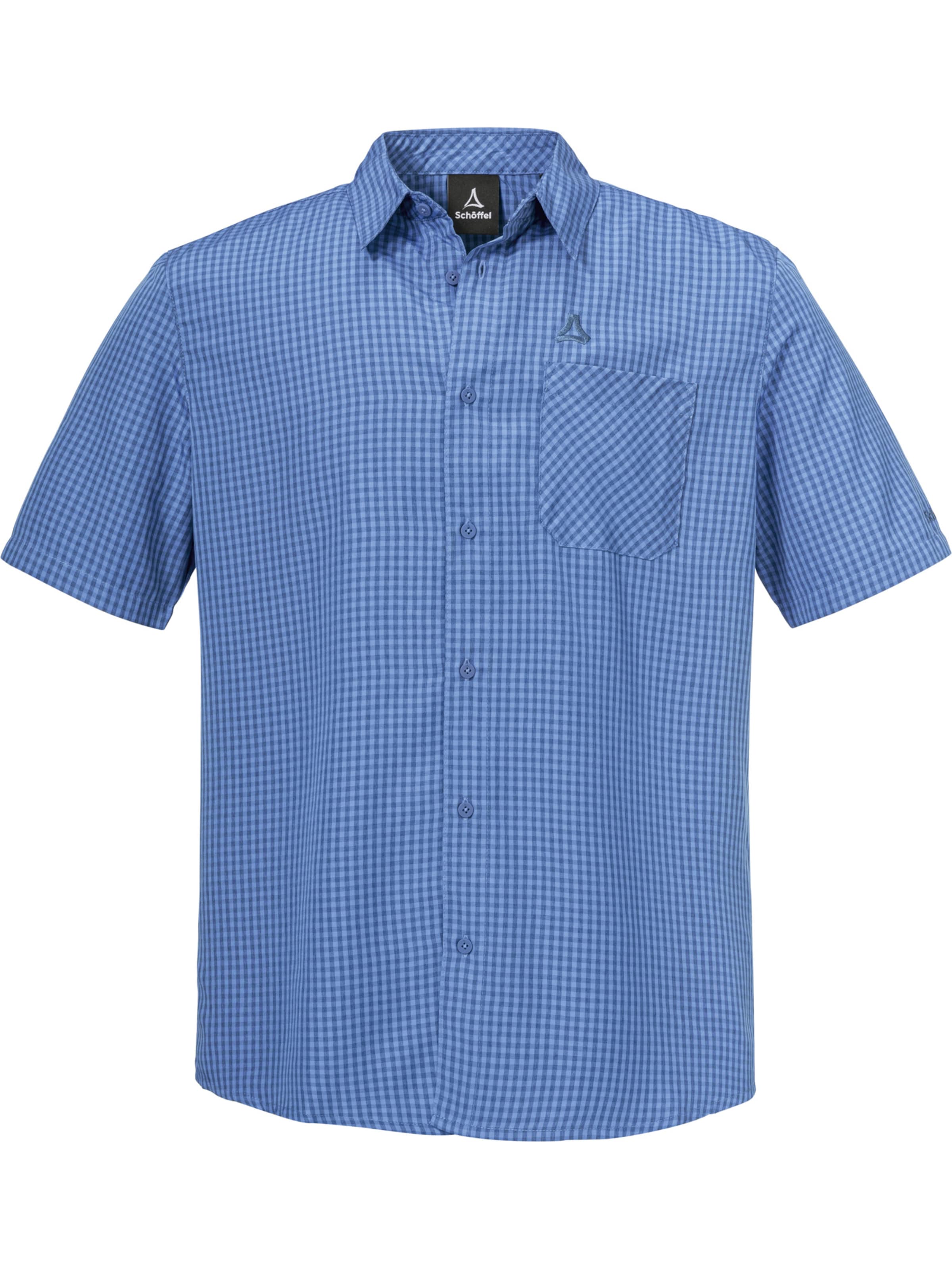 Chemise 'CIRC' Schöffel en bleu : devant