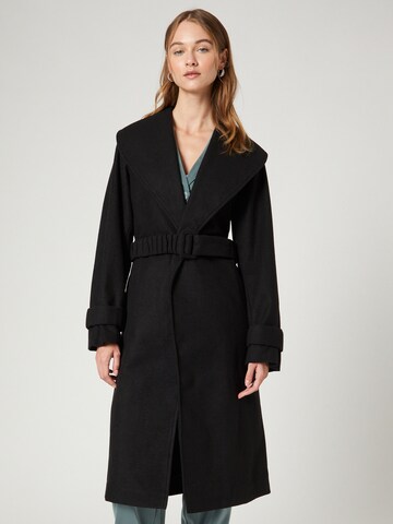 Guido Maria Kretschmer Women Between-Seasons Coat 'Milena' in Black: front