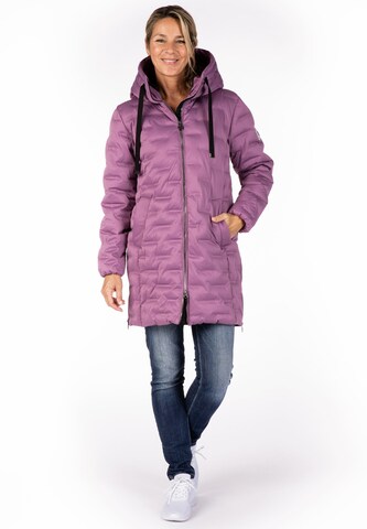 ViertelMond Winter Coat 'MARISOL' in Purple