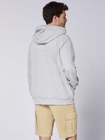 CHIEMSEE Zip-Up Hoodie in Grey