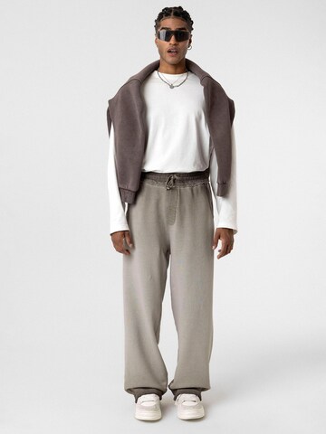 Dandalo Wide Leg Hose 'Raphael' in Grau