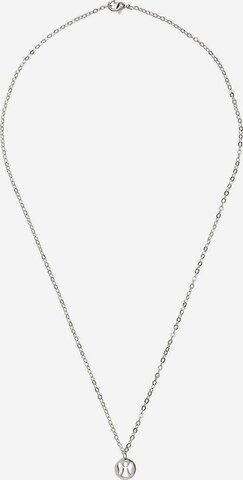 Gemshine Necklace in Silver: front