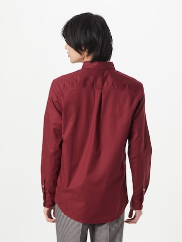 SCOTCH & SODA Regular fit Overhemd 'Essential' in Rood
