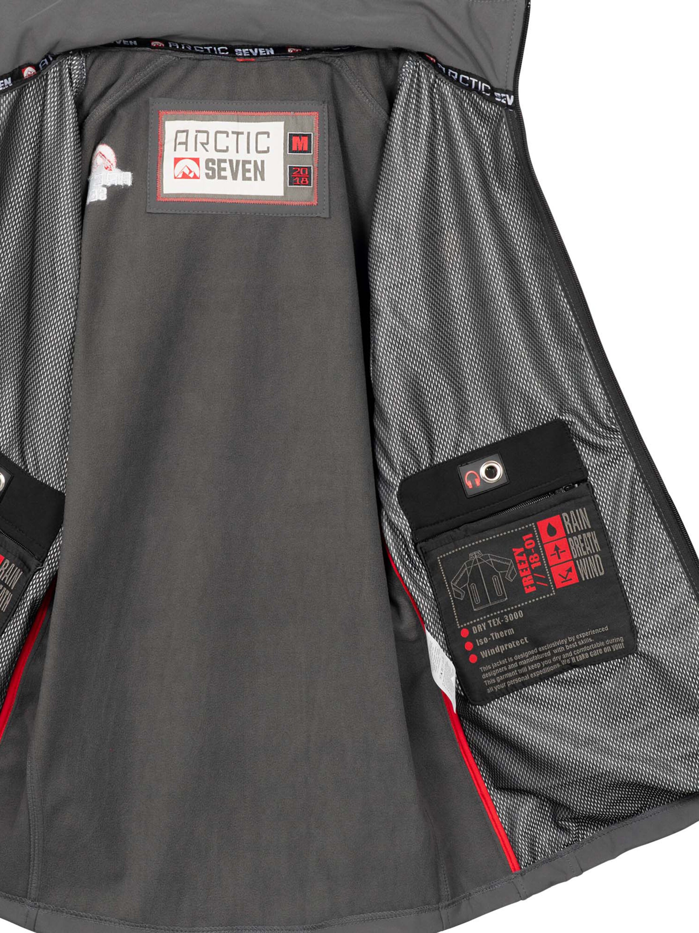 Arctic Seven Funktionsjacke in Grau