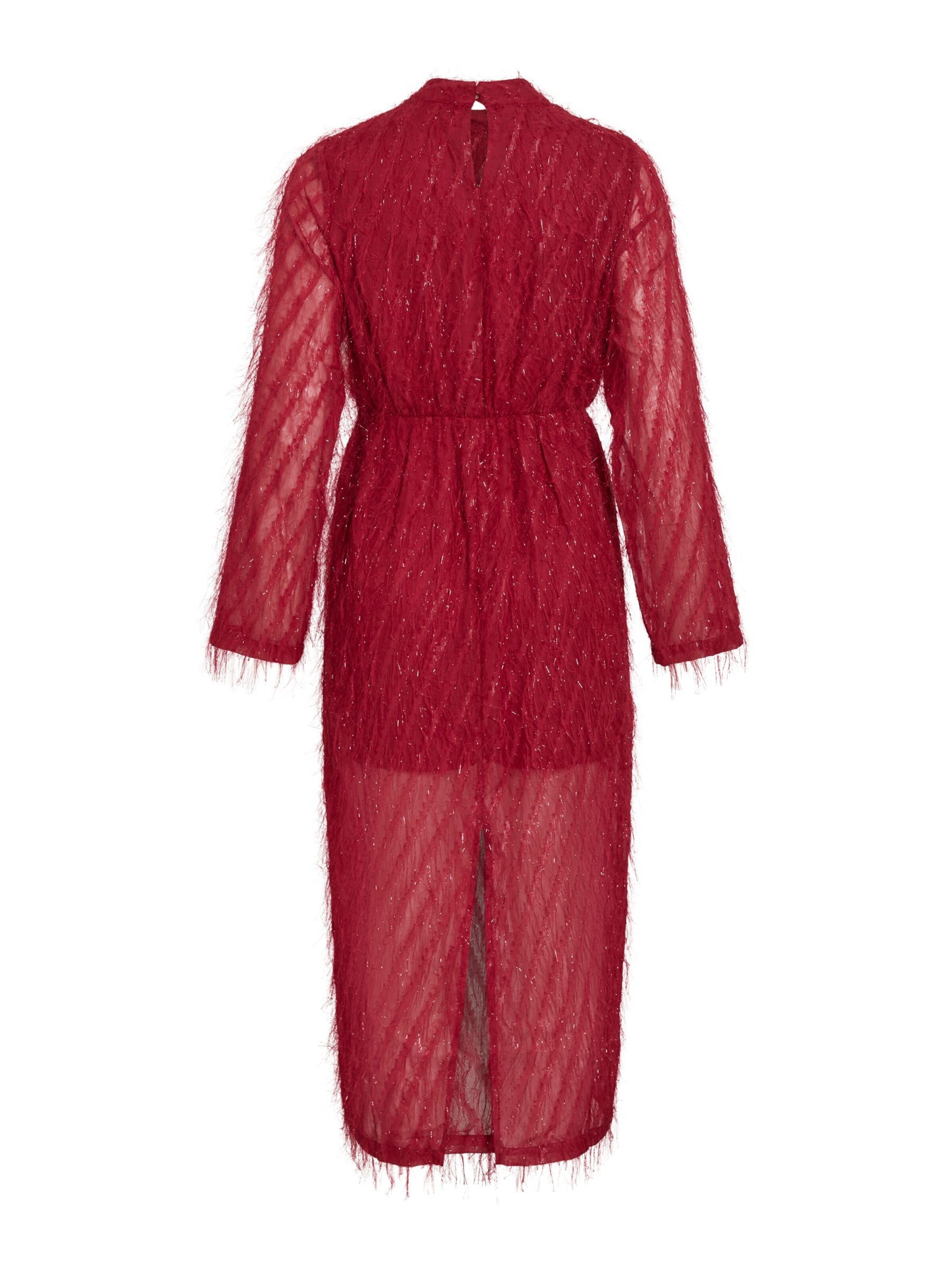 VILA Cocktailjurk in Rood