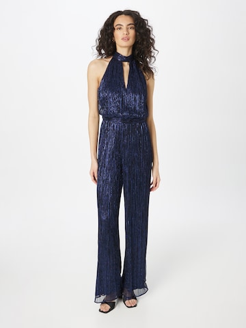 Adrianna Papell Jumpsuit in Blue: front