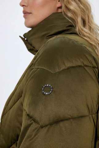 Ulla Popken Weatherproof jacket in Green