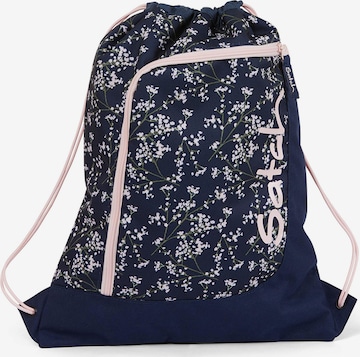 Satch Gym Bag in Blue: front