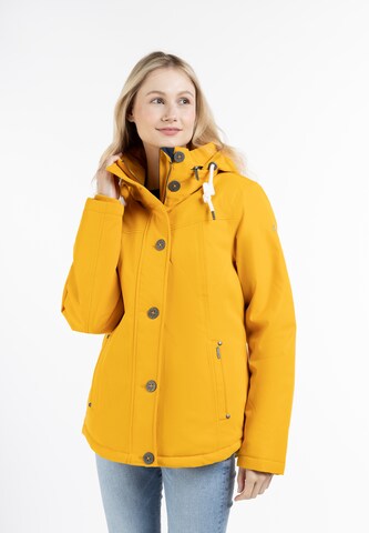 Veste fonctionnelle ICEBOUND en jaune : devant