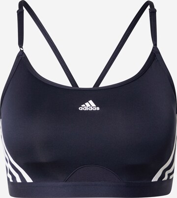 ADIDAS SPORTSWEAR Спортен сутиен в синьо: отпред