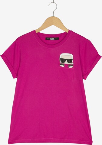 Karl Lagerfeld T-Shirt S in Pink: predná strana