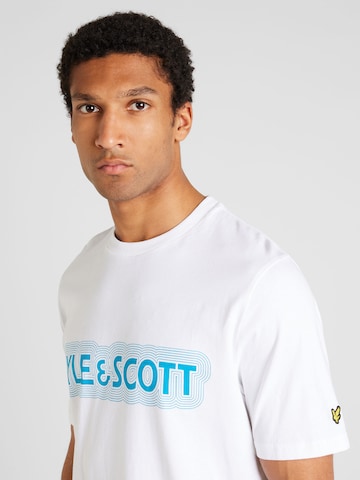 Lyle & Scott Μπλουζάκι σε λευκό