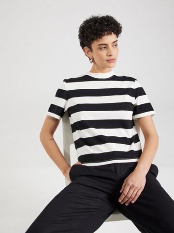 T-shirt 'Katja' Lindex en blanc : devant