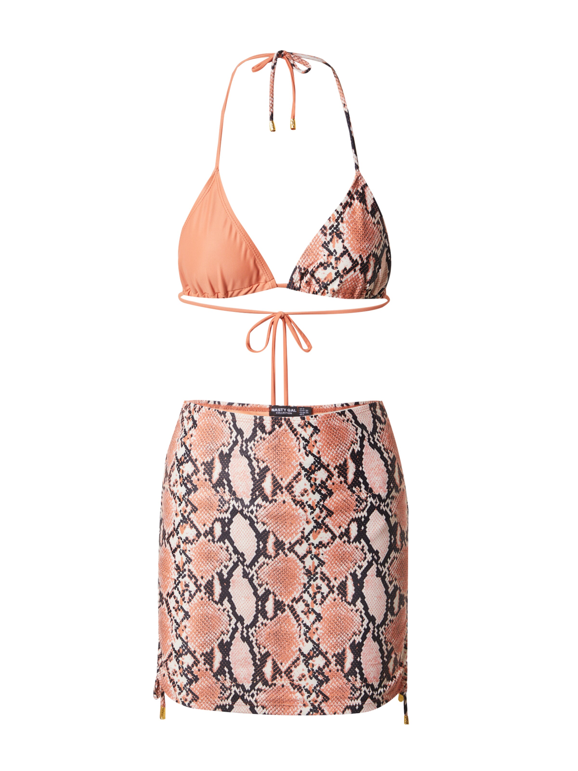 Nasty Gal Háromszög Bikini - narancs