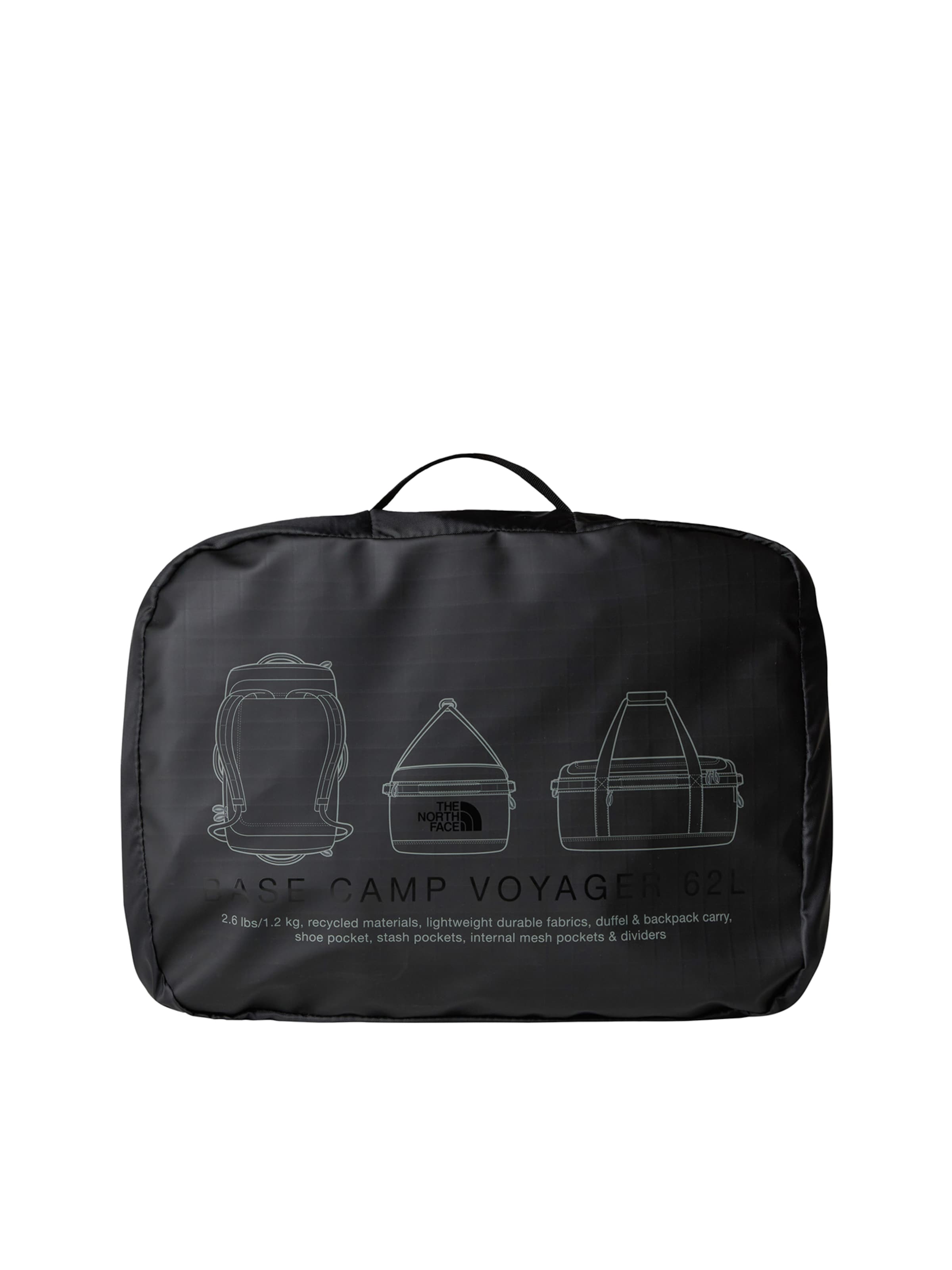 THE NORTH FACE Sportstaske 'BASE CAMP VOYAGER' i sort