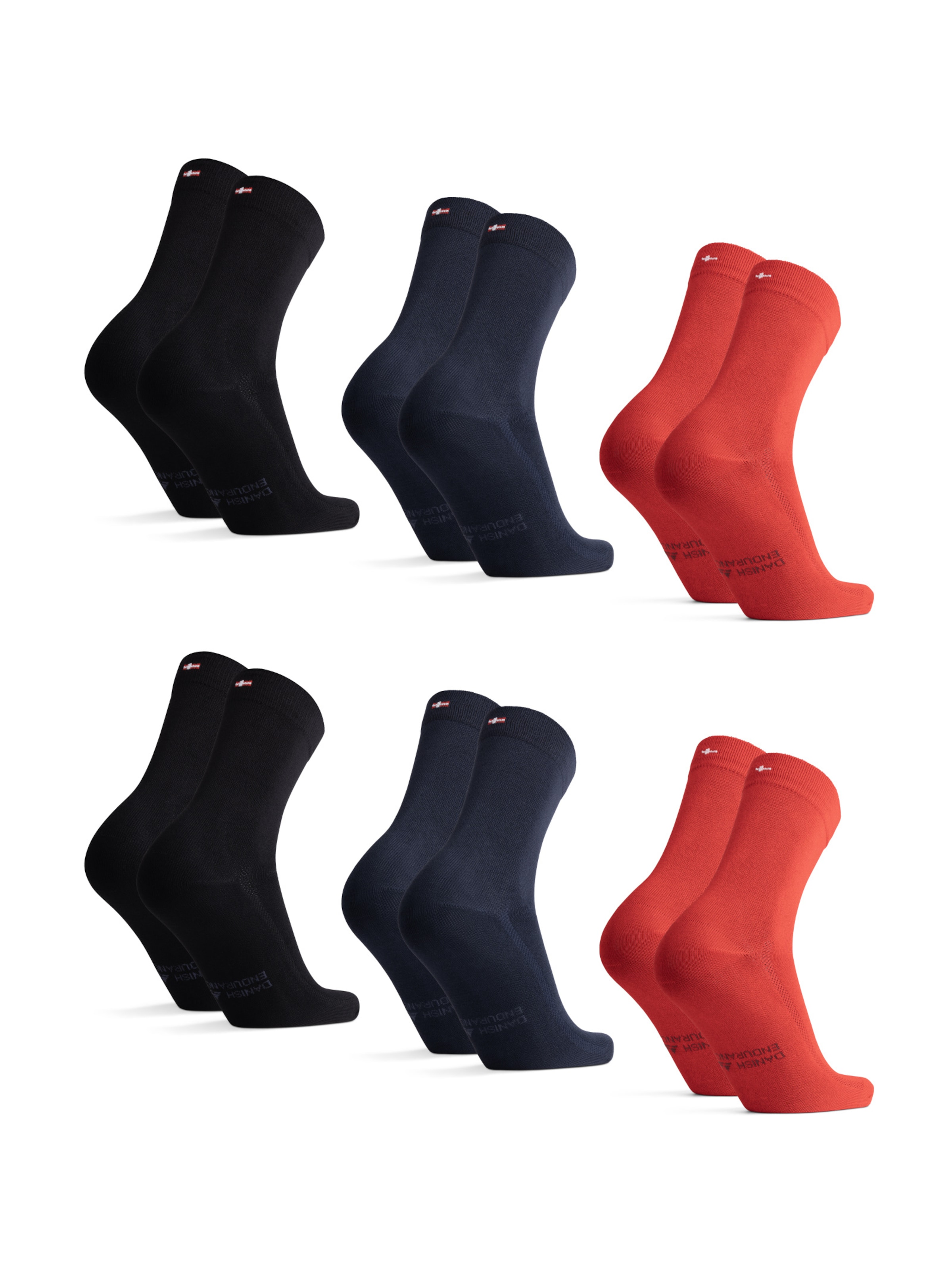 DANISH ENDURANCE Socken 'Bamboo Crew' in Blau