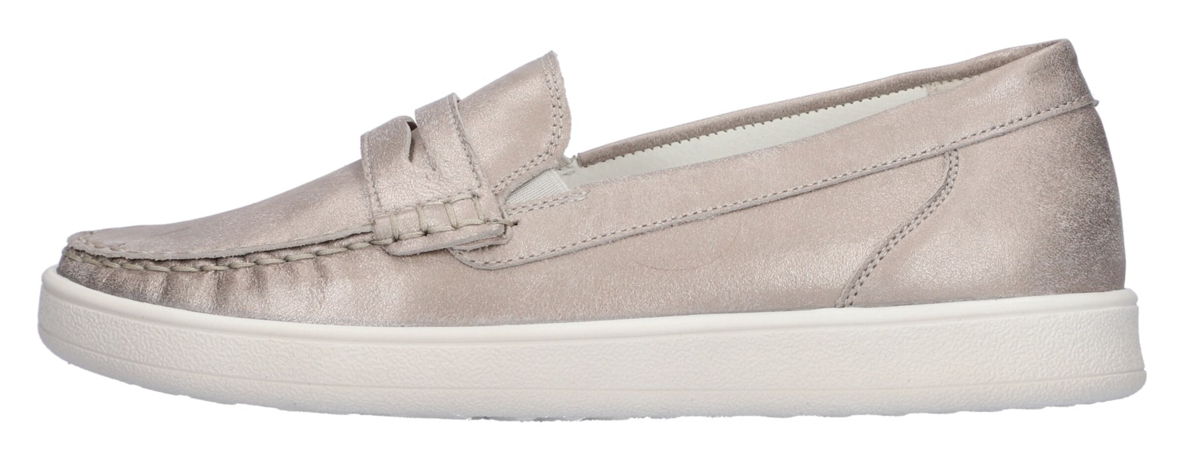 WALDLÄUFER Mokassin in Silber