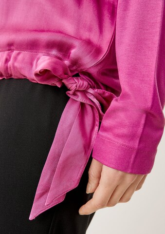 s.Oliver BLACK LABEL Shirt in Pink