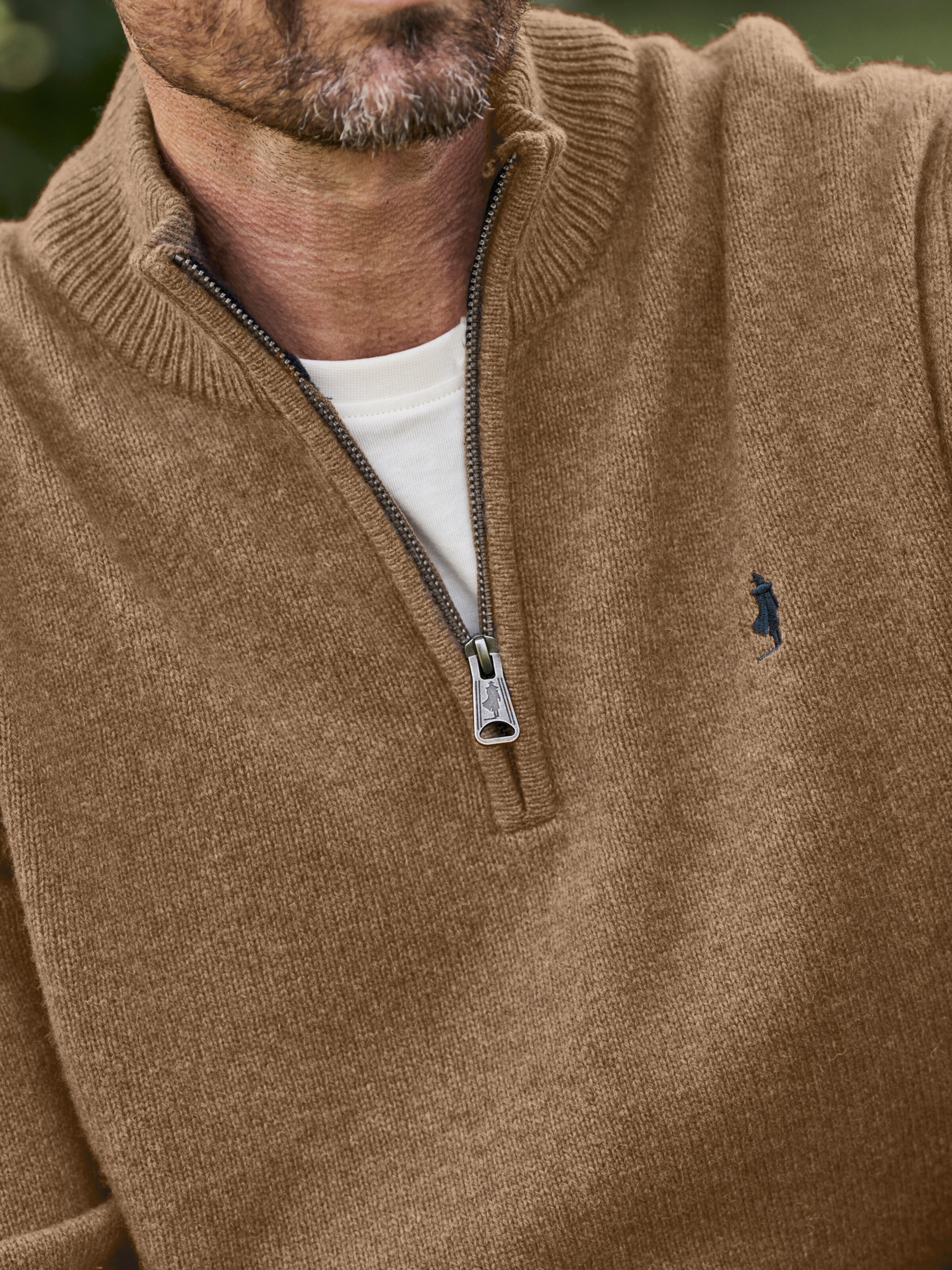 MCS - Pullover 'MCAxel' em castanho