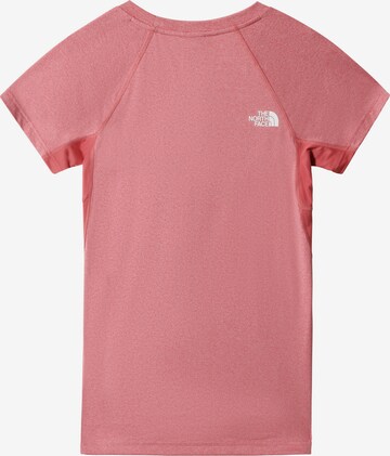 T-shirt fonctionnel THE NORTH FACE en rose