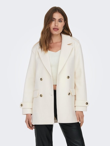 ONLY Ανοιξιάτικο και φθινοπωρινό παλτό 'INGRID' σε λευκό