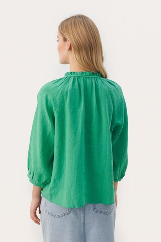 Part Two Blouse 'Elody' in Green